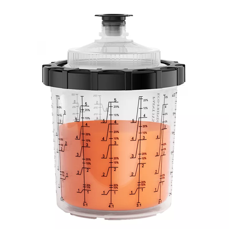 650ml kertakäyttöinen maalikuppijärjestelmä 2.0