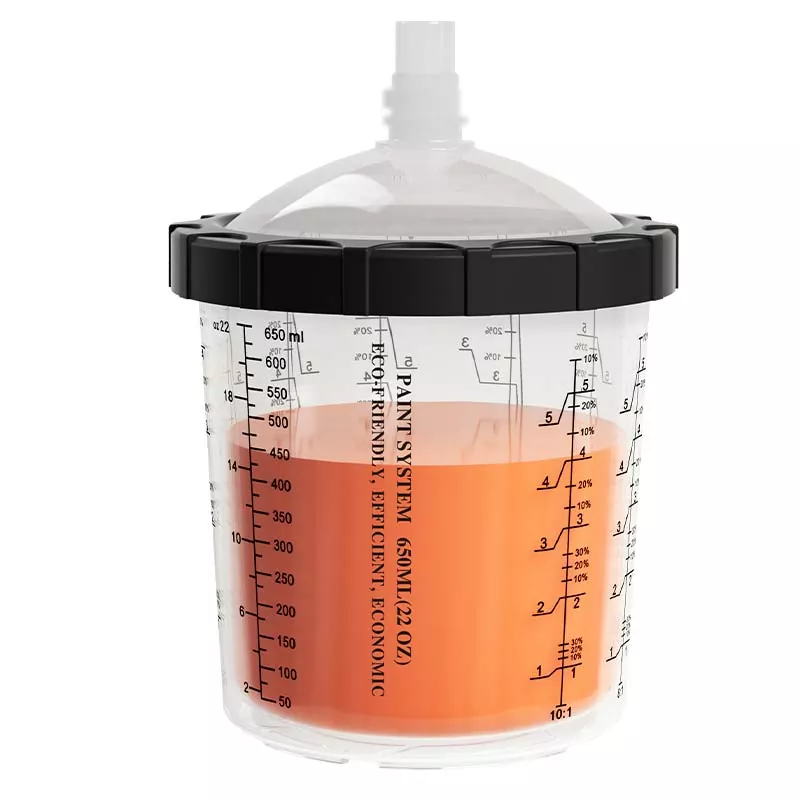 650ml Kertakäyttöinen Paint Cup System 4.0